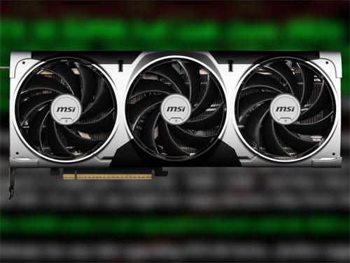 MSI triple-fan gaming graphics card